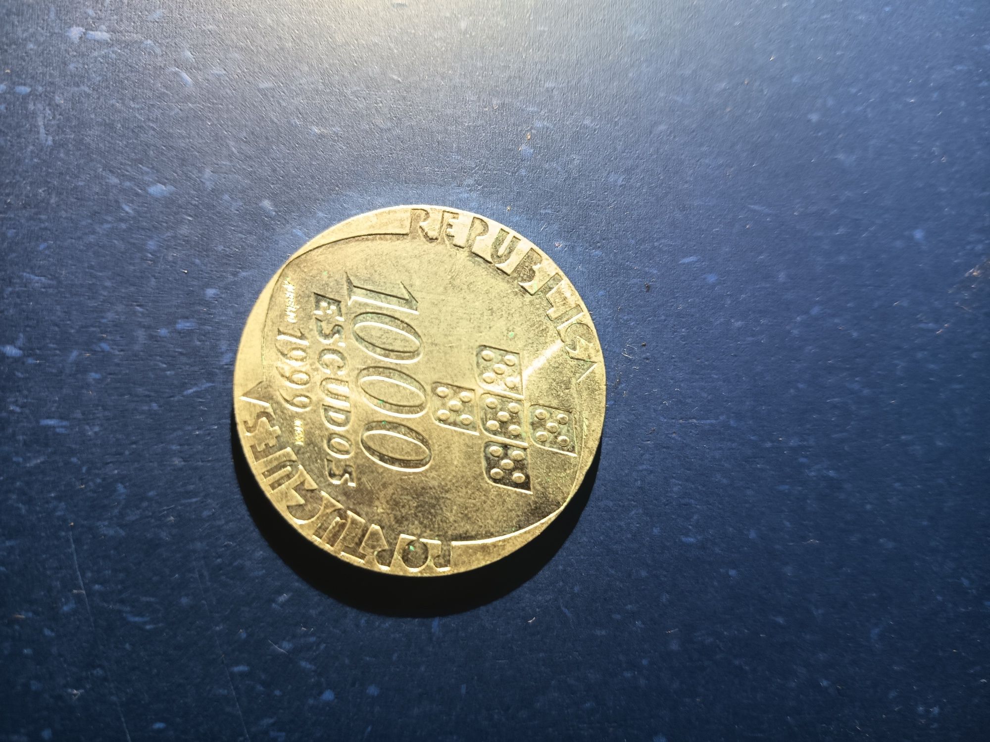 Moedas 1000 escudos 1999 prata