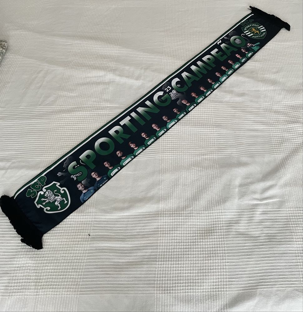 Cachecol Sporting Campeão 23/24