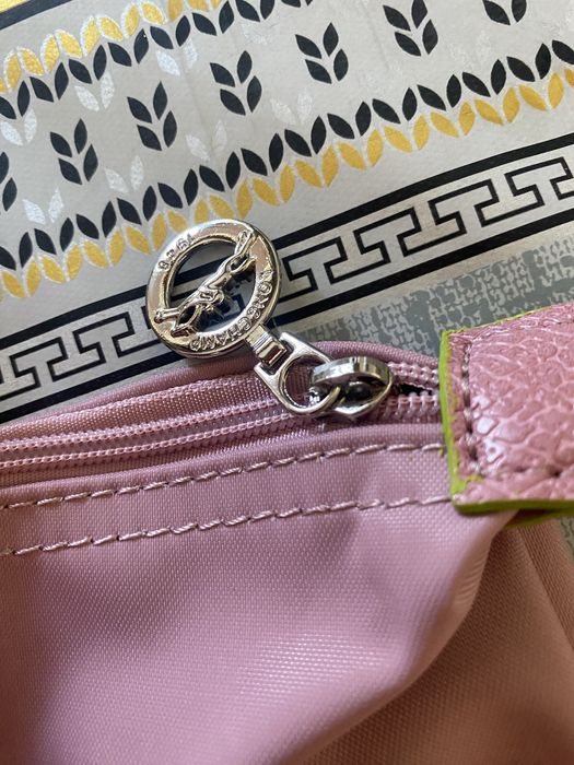 Mala longchamp rosa L