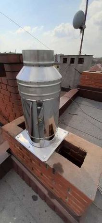 Frezowanie kominów- metodą diamentową,montaż systemów kominowych.