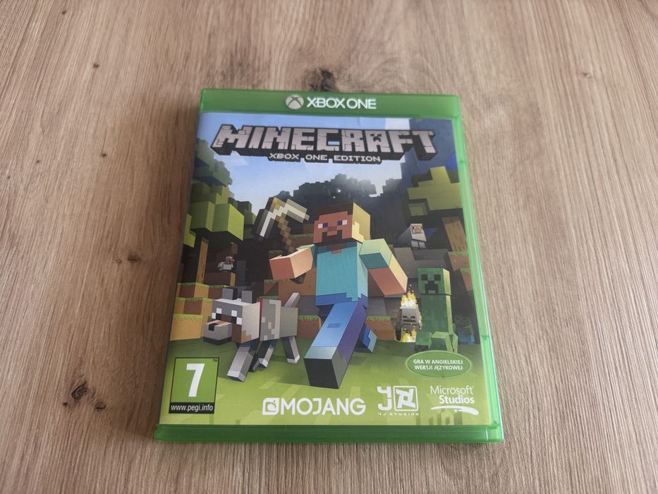 Gra Minecraft na xbox one/series x.