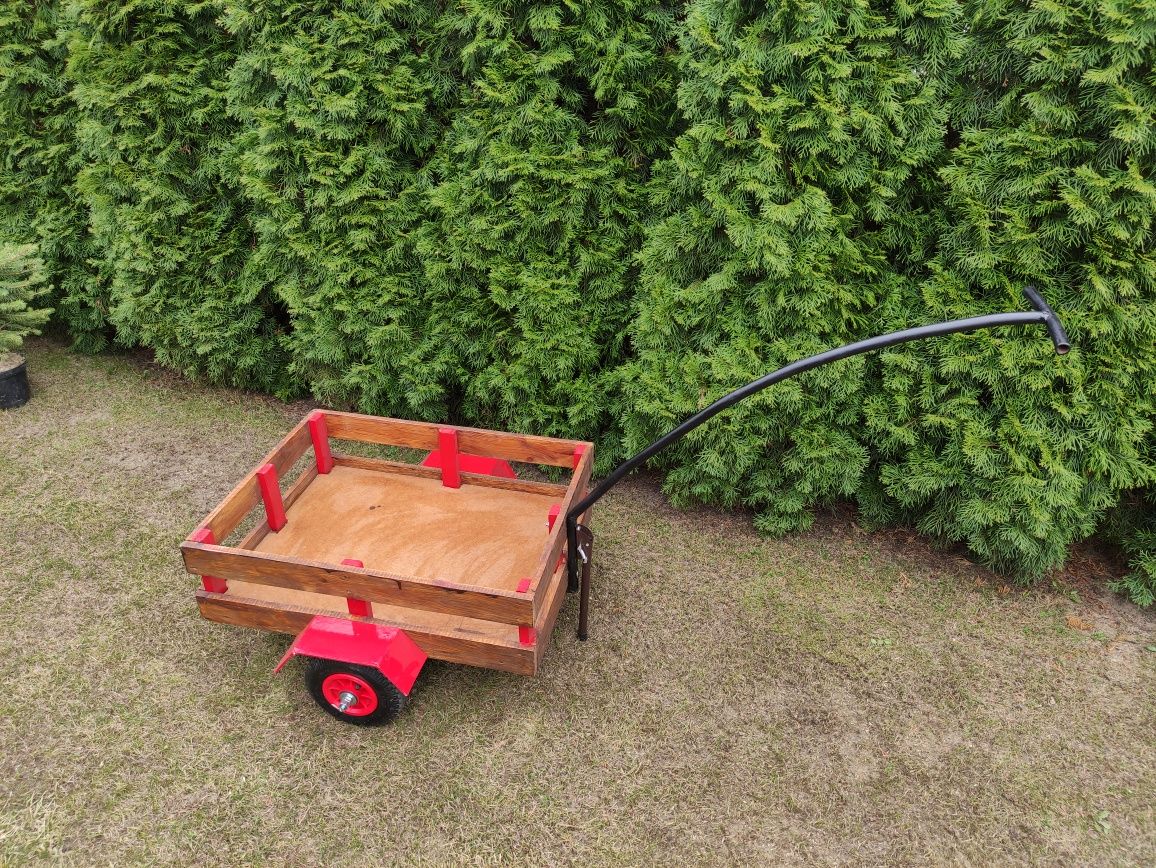 Wózek ogrodowy transportowy handmade