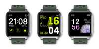 NOWY Smartwatch Rubicon Rnce58 Dark Green Militarny Wojskowy