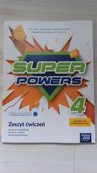 Super Powers, zeszyt ćwiczeń do klasy 4.