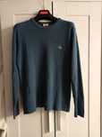 Lacoste sweter niebieski M oryginalny