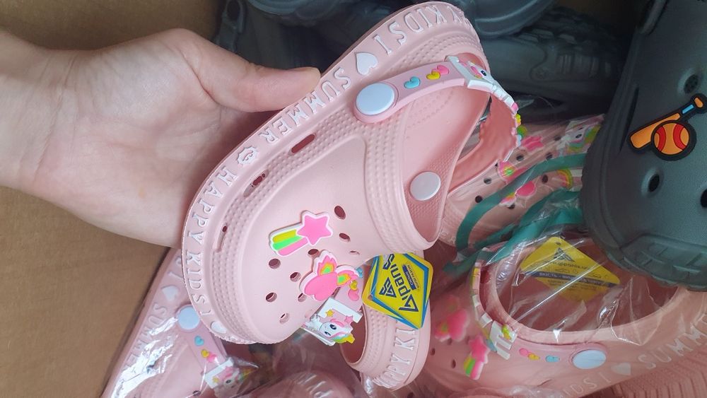 Крокси сабо дитячі для дівчинки і хлопчиків