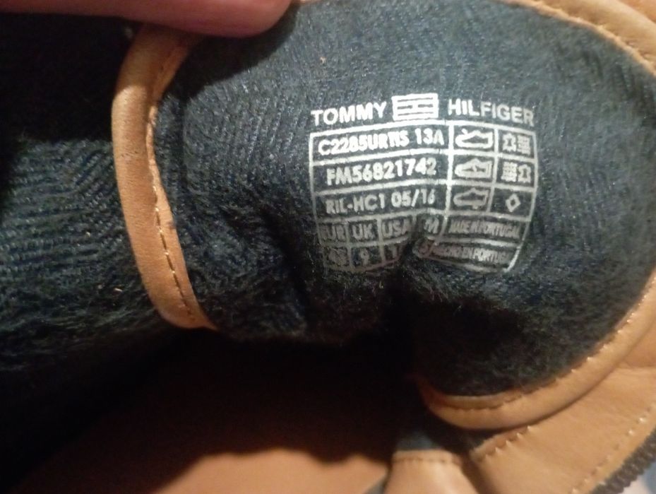 tommy hilfiger черевики 43 шкіряні черевики