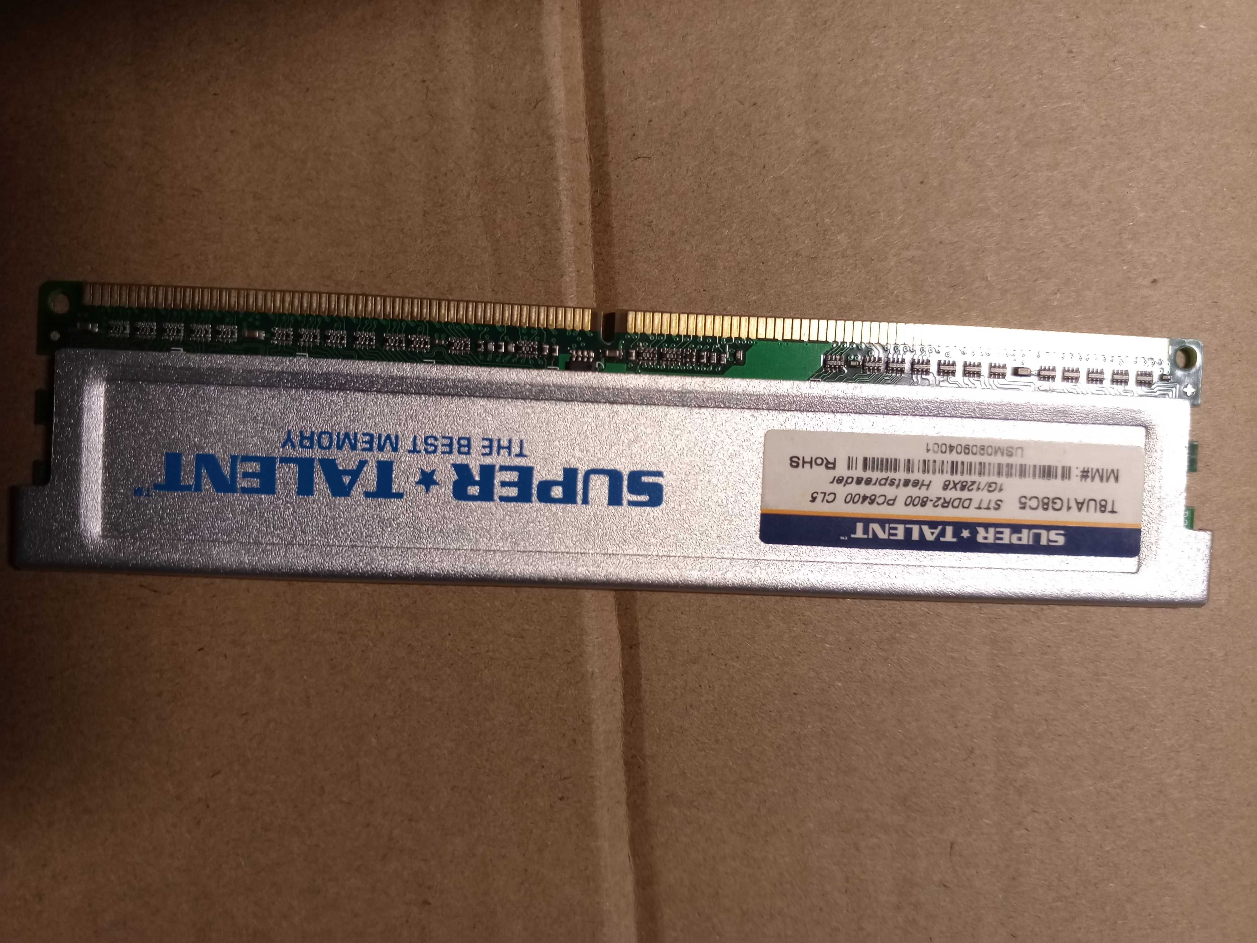 Оперативная память DDR2 1 GB STT PC2-6400 (400 MHz) (PN SUPERTALENT02)
