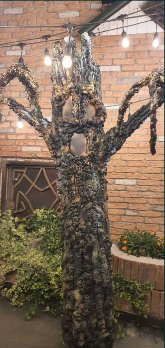 Фотозона,  декорація, хеллоувін, Halloween, монстр дерево , свято
