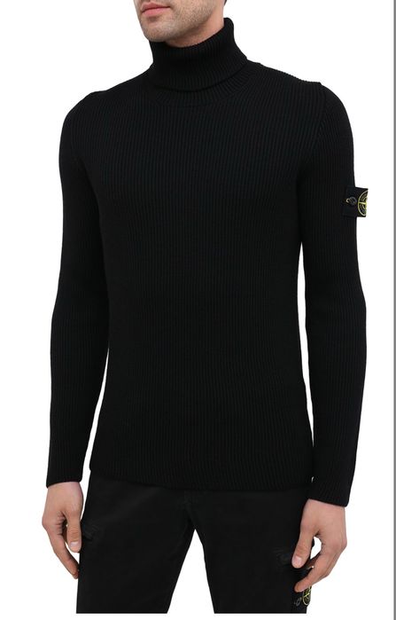 Гольф чорний  Stone Island | Аунтефік ОЛХ ДОСТАВКОЮ!