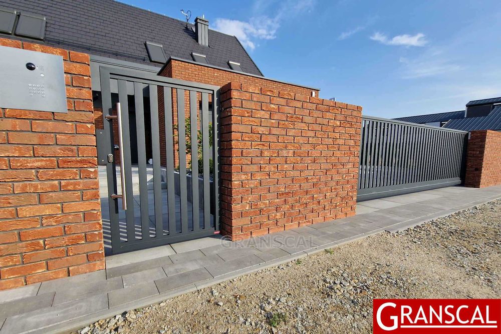 Ogrodzenie pionowe ogrodzenie aluminiowe brama furtka Wrocław