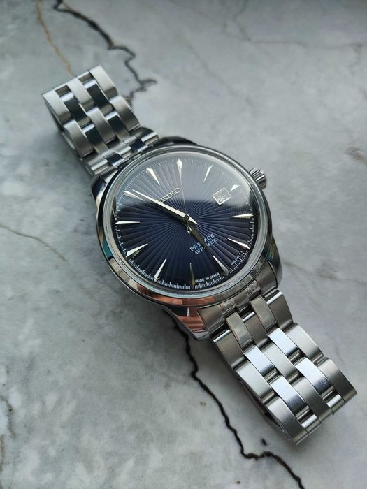 Seiko Presage Blue Moon Custom Mod NH35A Automat Zegarek