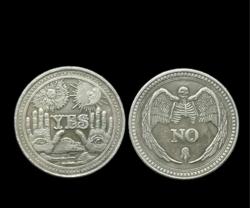 Монета  Да/нет металлическая
