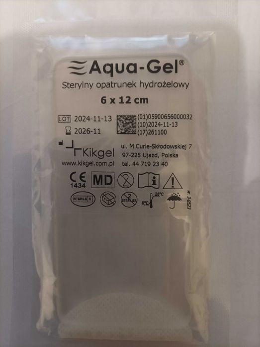 Opatrunek hydrożelowy