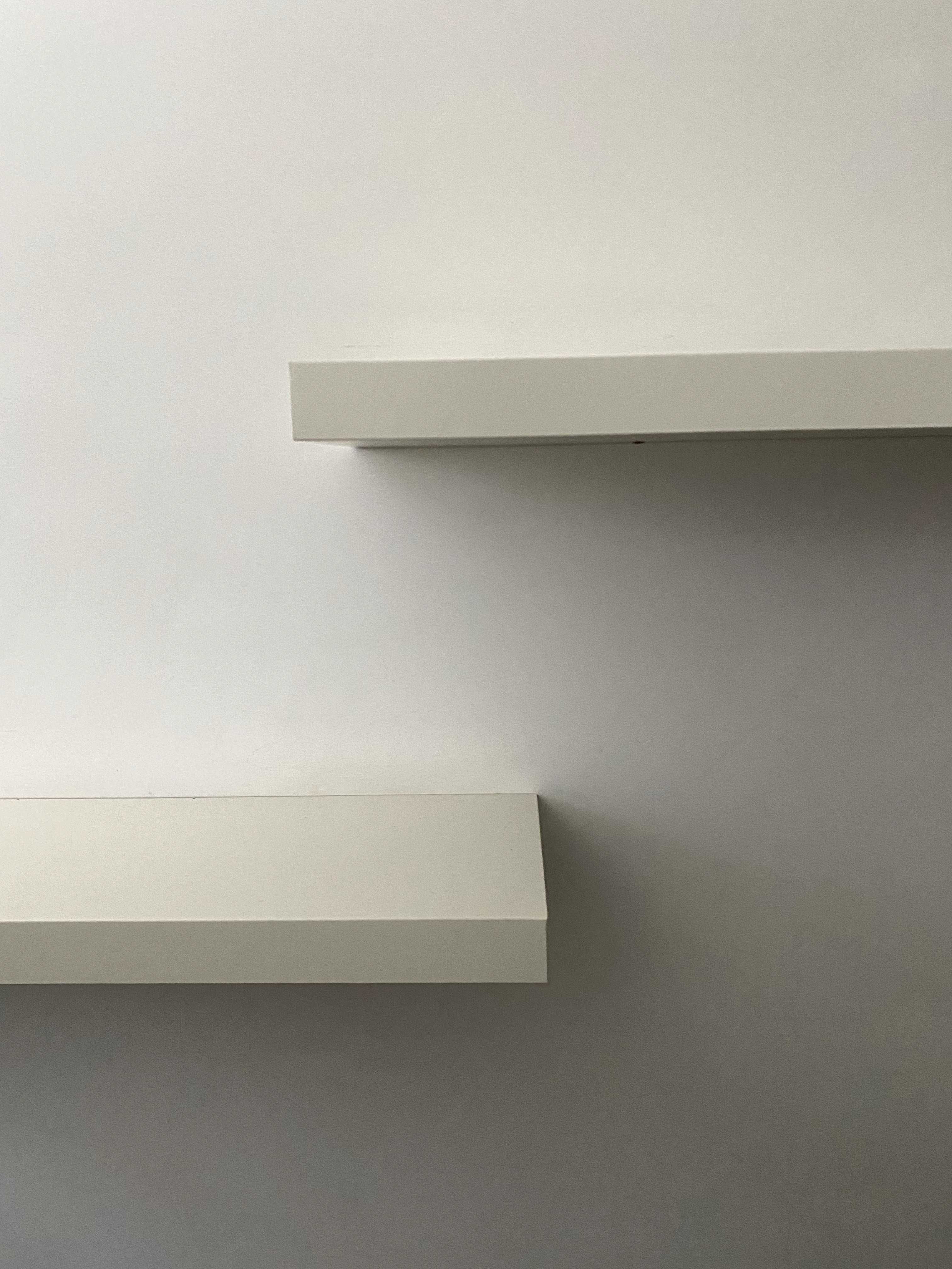 2 Estantes LACK 110x26 cm – brancas