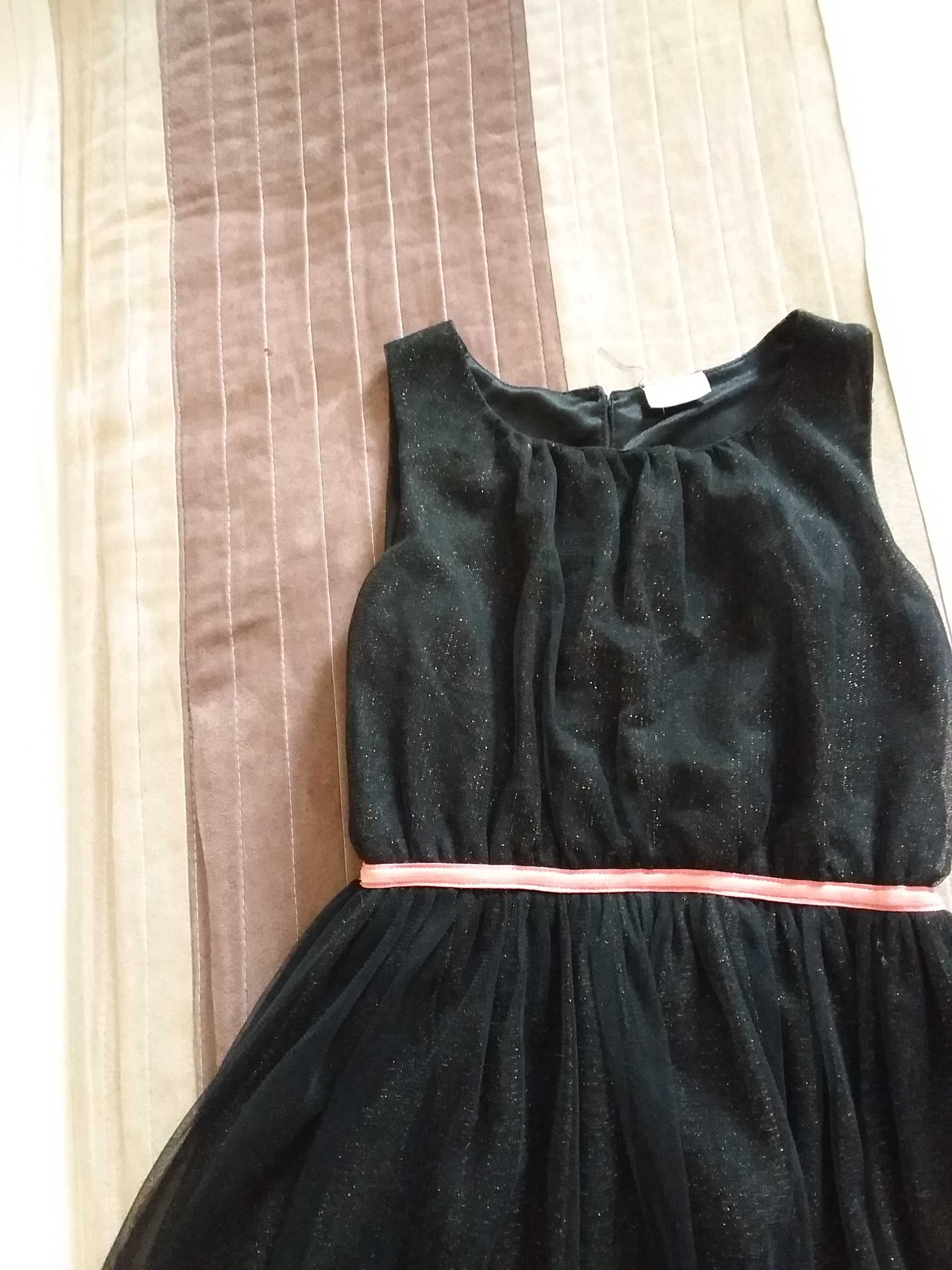 Śliczna Sukienka z tiulu dla elegantki, Name It, r.128, stan idealny