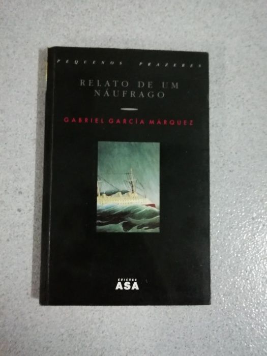 Livro "Relato de um Náufrago" de Gabriel Garcia Marquez