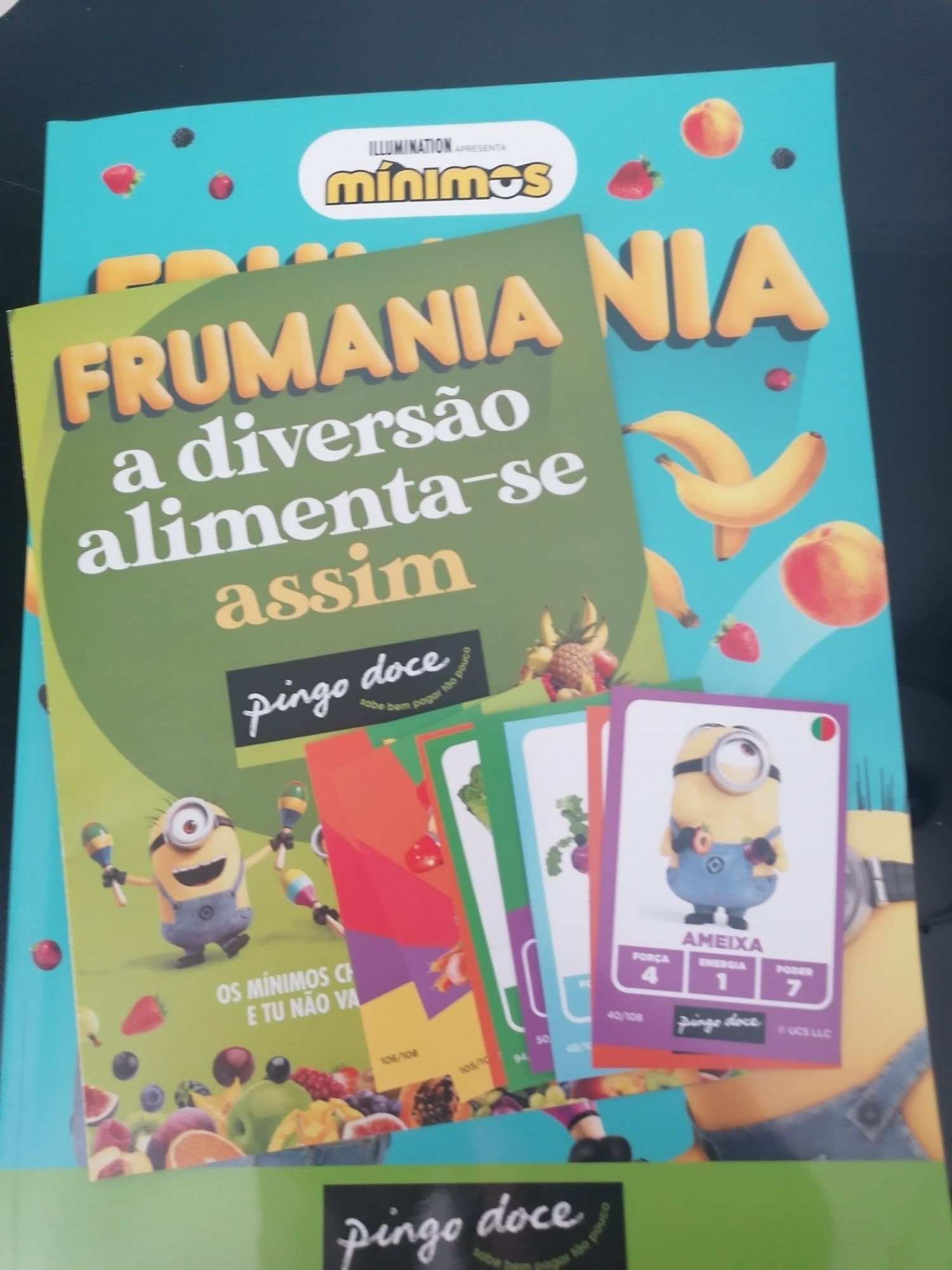 Cartas e colecção completa Frutamania