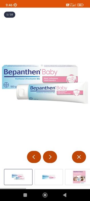 Bepanthen Baby 100 g  - 7 sztuk