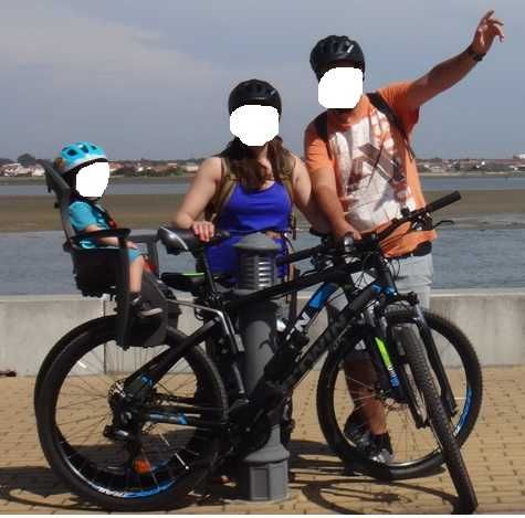 cadeira de bicicleta