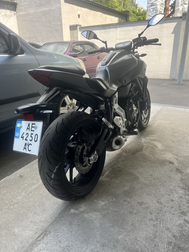 Yamaha MT07 2020 года