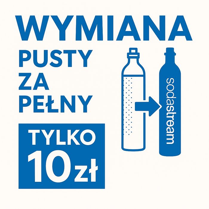 Sodastream wymiana lub uzupełnienie