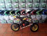 Capacetes criança de motocross extreme para mini motas e moto 4