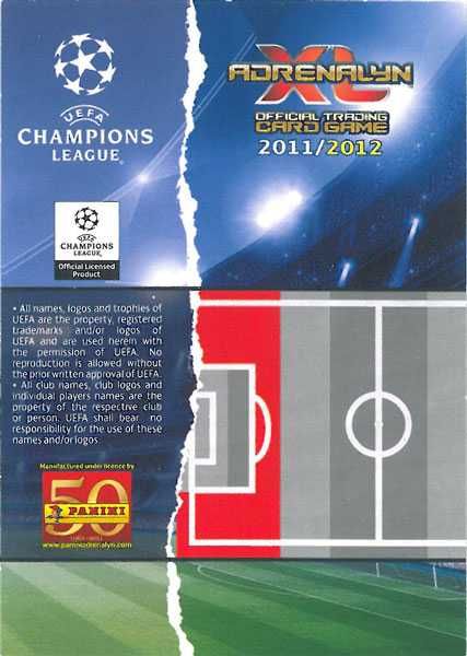 Karty Panini Champions League 2011/12