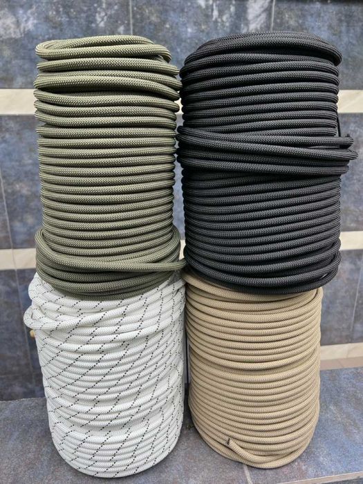 Шнур 10мм-100м. тактичний поліамідний