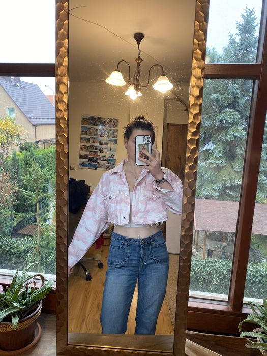 Kurtka dzinsowa krótka Bershka S