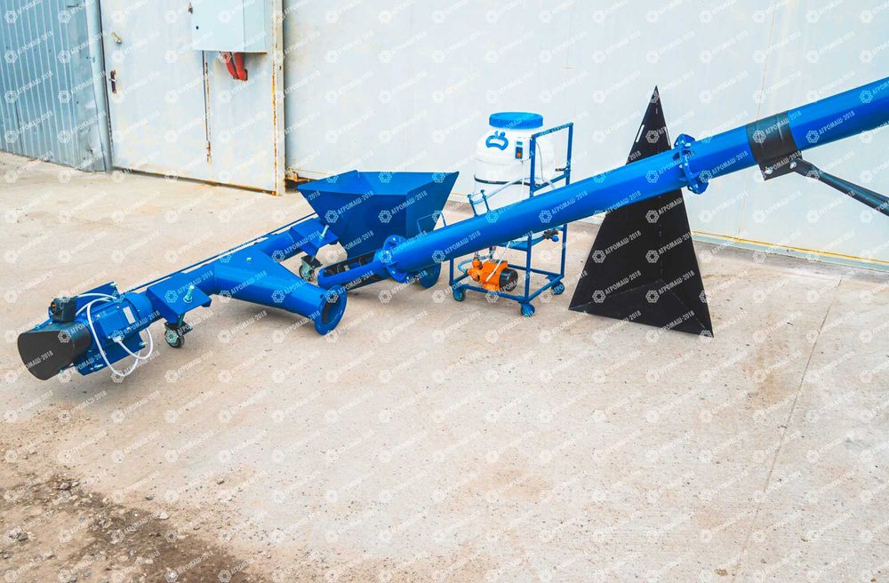 Шнекові транспортери, погрузчик зерна,гвинтовий конвеєр, протруювач