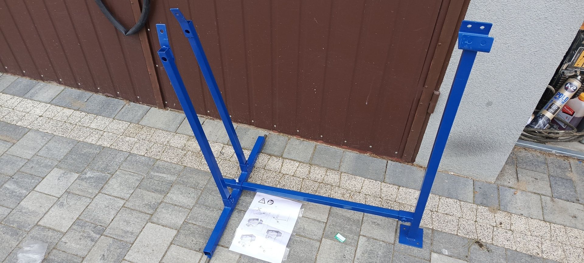 Stojak do łuparki hydraulicznej