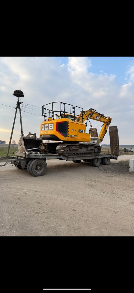 Roboty ziemne karczowanie niwelacja terenu wywoz ziemi