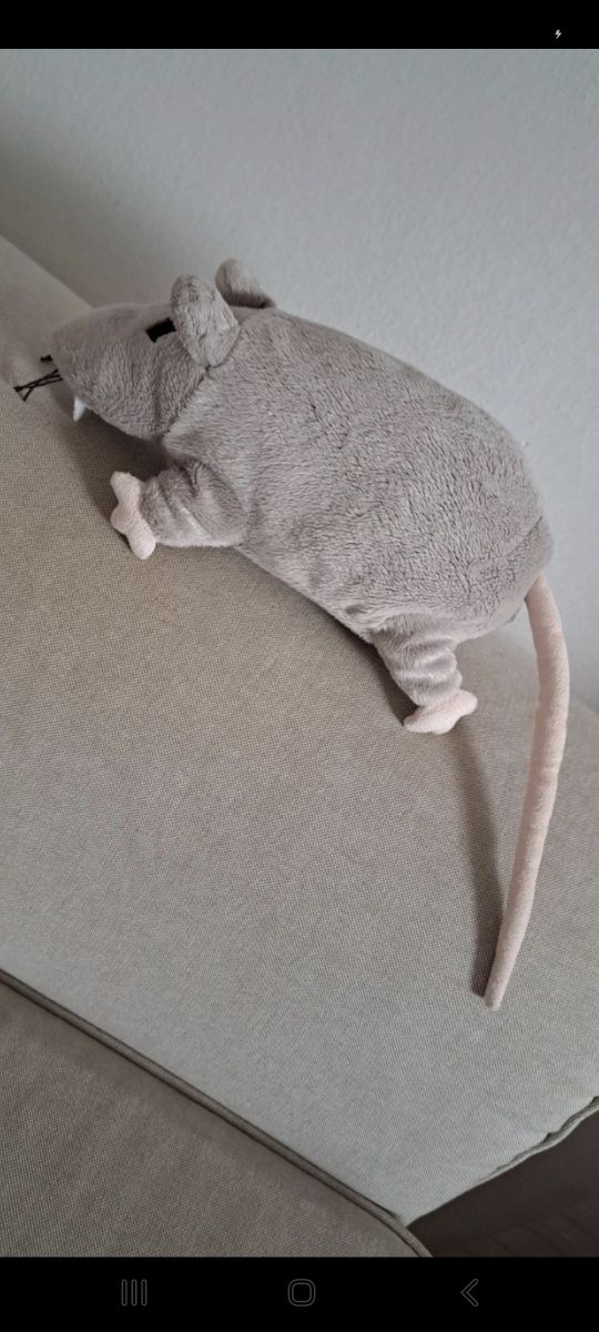 Szczurek szary pluszak Ikea