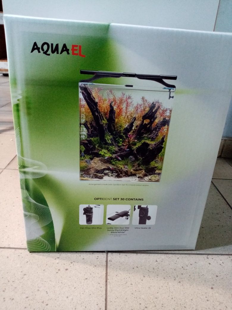 Aquael OptiBent Black 30l - TINAZOO WITKIEWICZA