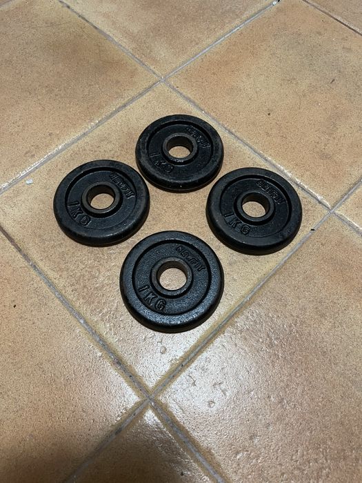 Pesos para alteres de 1 Kg