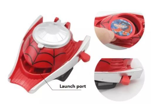 Человек Паук Spiderman Перчатка, бластер и маска супергероя