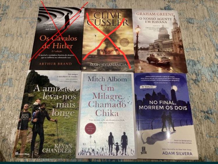 Varios livros para vender