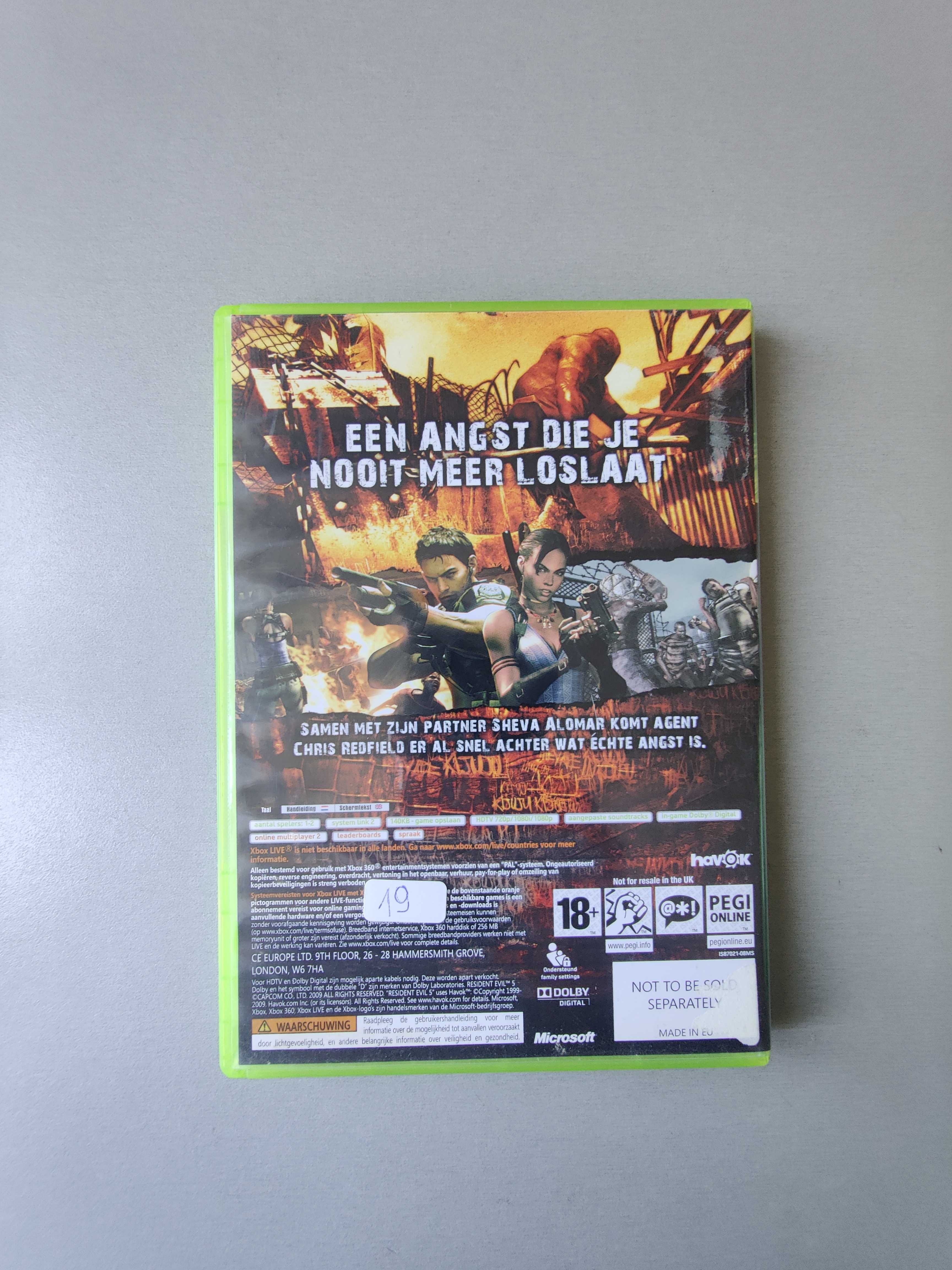 Gra Xbox360 / Xbox 360 -  Resident evil ( Ang )