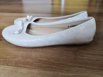 Buty baleriny ślubne