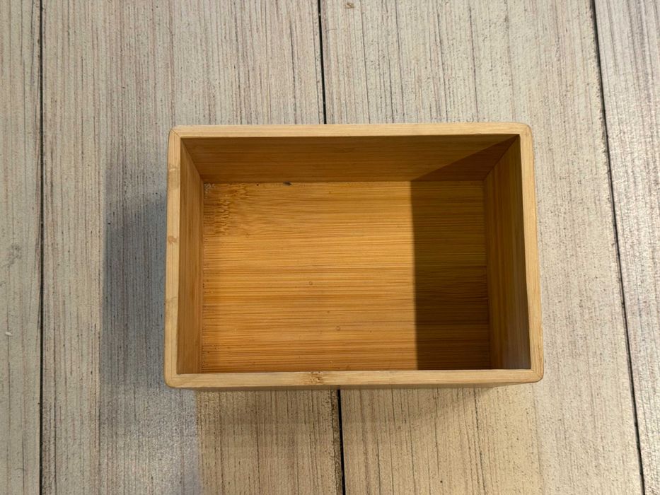 Conjunto de caixas de madeira