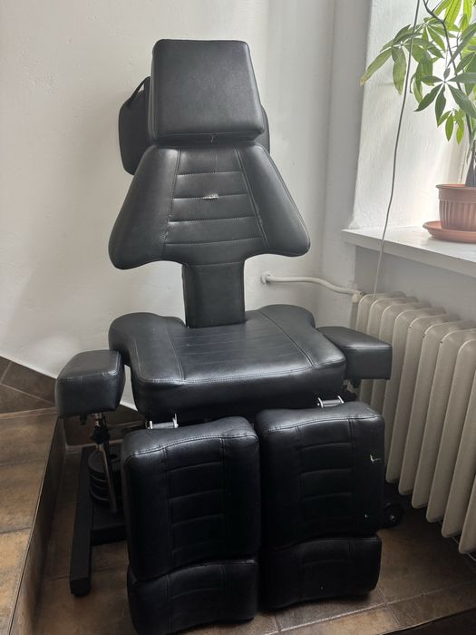 Fotel hydrauliczny kosmetyczny do tatuażu