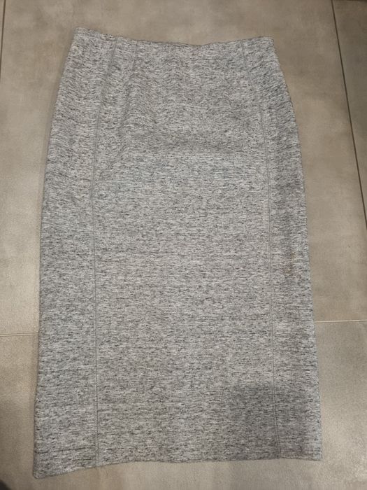 Spódnica midi Szara 36 S, H&M