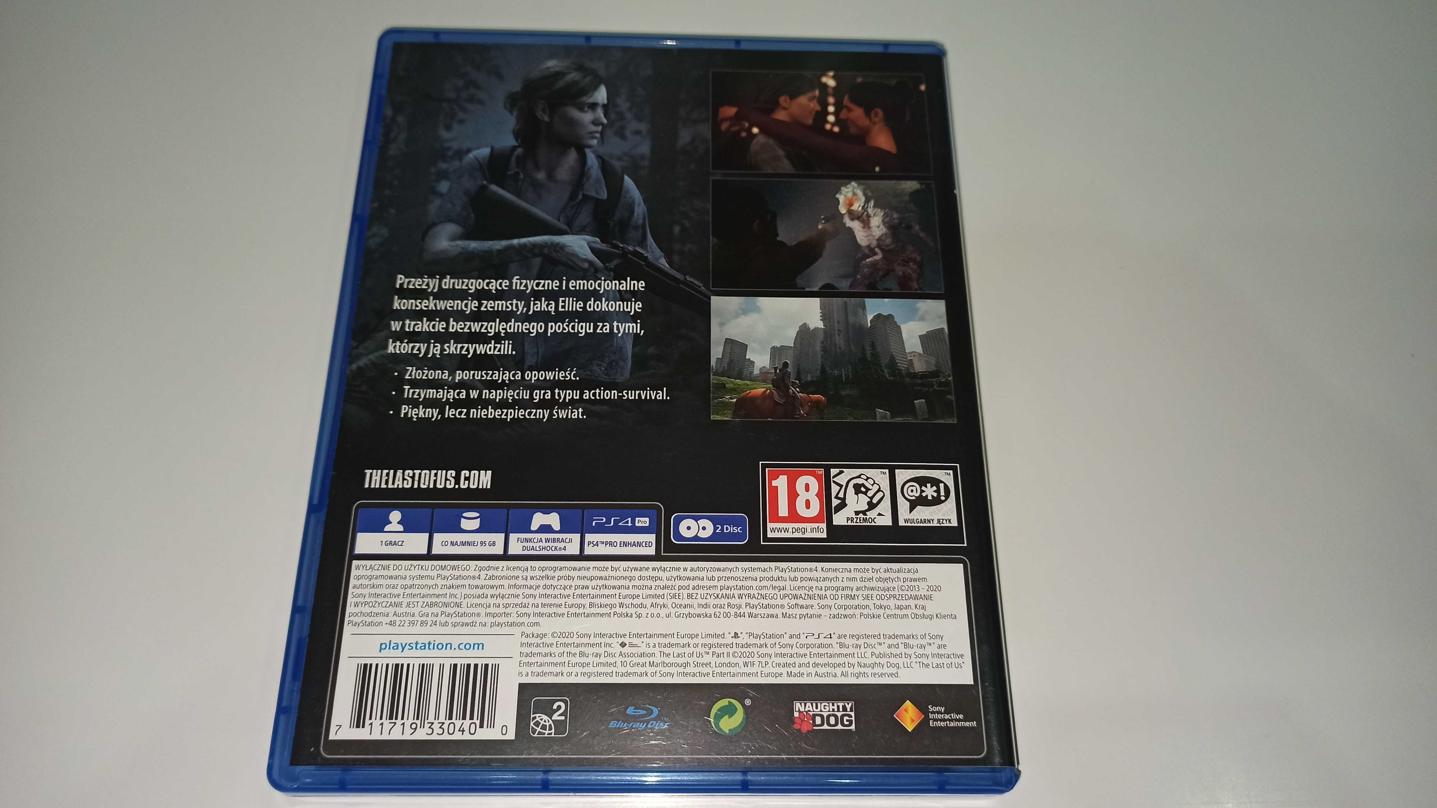 ps4 THE LAST OF US 2 postacie mówią po polsku