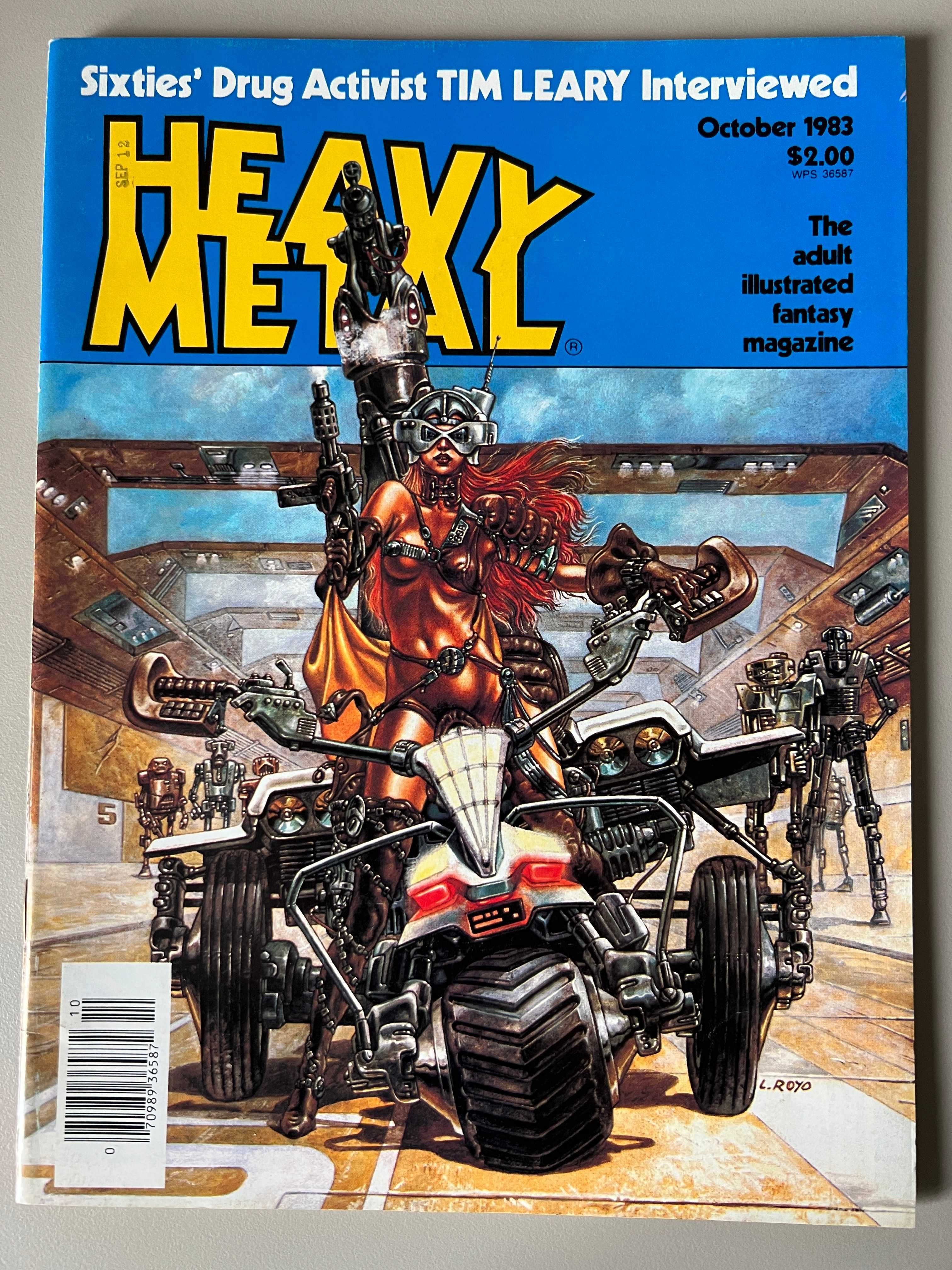 Heavy Metal Magazine October 1983