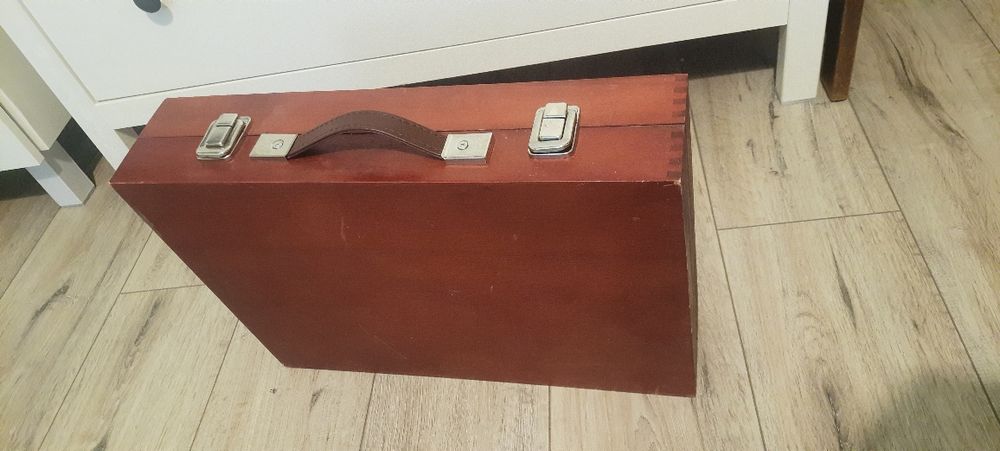 Walizka drewniana 44 x 30 x 10