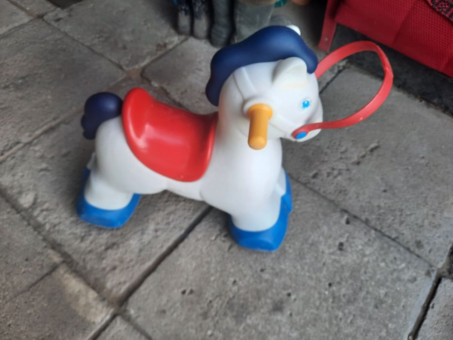 Zabawki dla dzieci konik, pchacz motorek, samochodzik pchacz, wózek