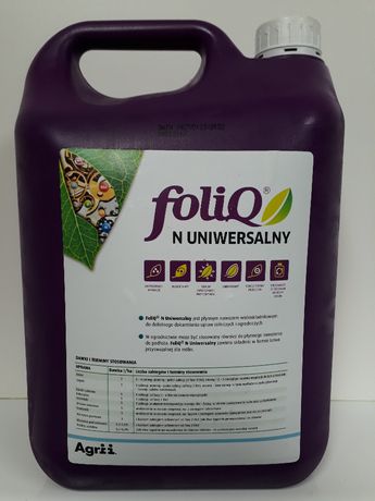 FoliQ N uniwersalny nawóz dolistny 5l=5,9kg