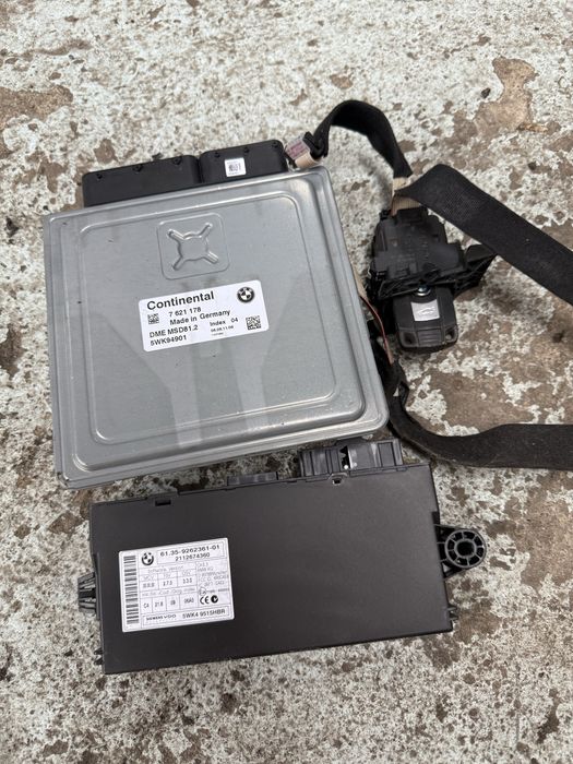 Zestaw startowy sterownik komputer cas bmw n43 e87 e90 e91 e92 e93