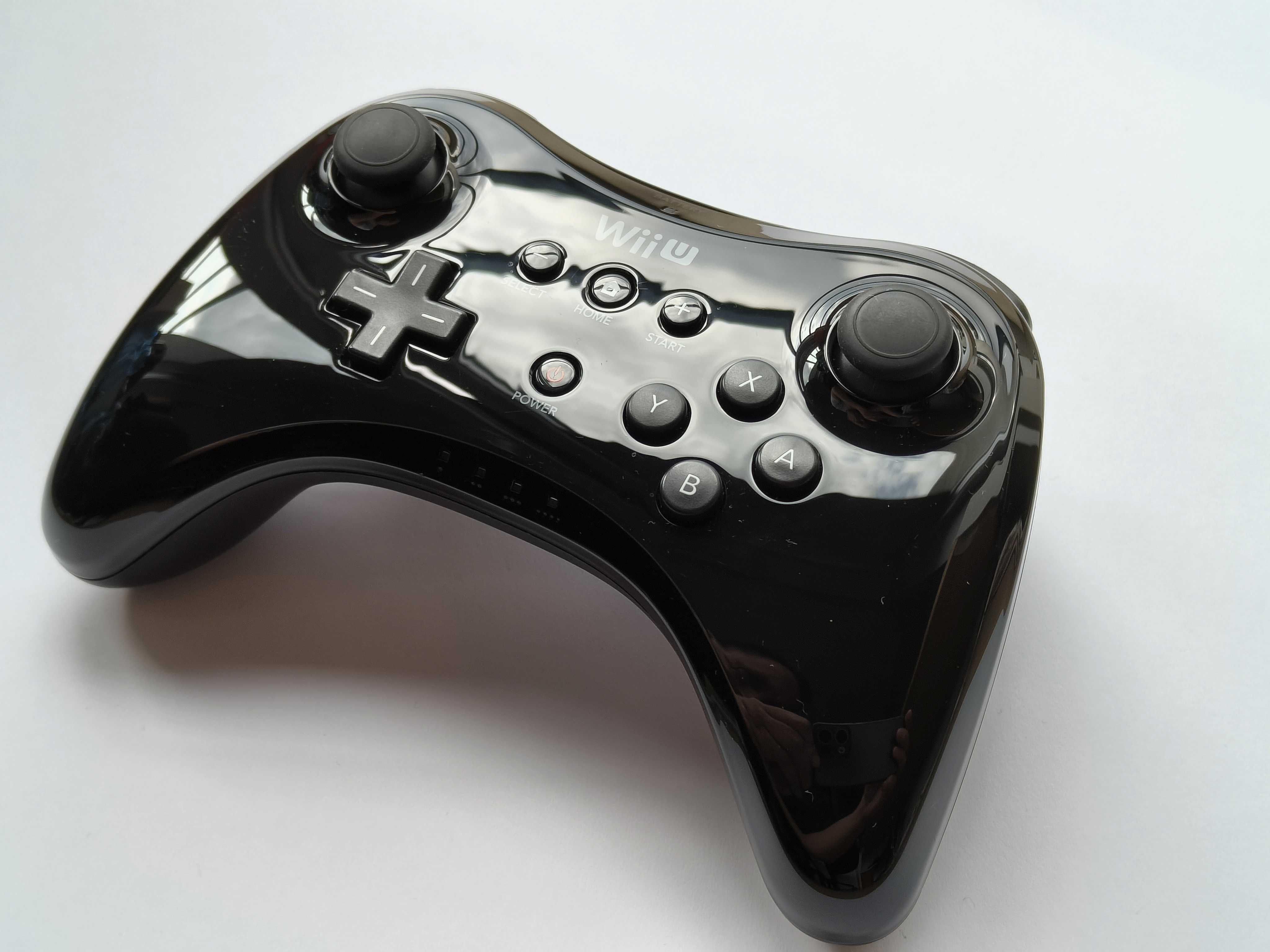 Oryginalny Pad Kontroler Nintendo Wii U Pro Controller WUP-005 Czarny